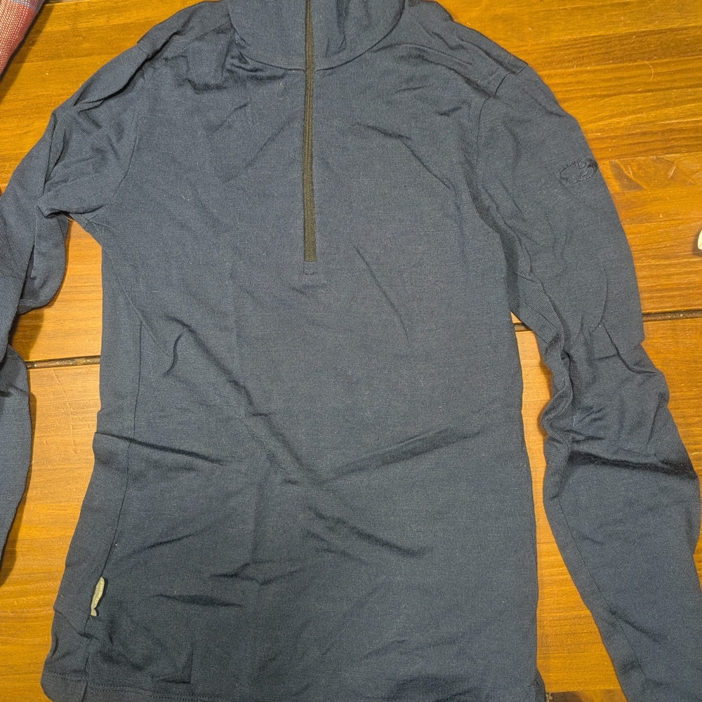 Icebreaker Merino Navy Pullover